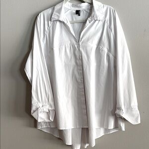 Ravel White Long Sleeve Shirt